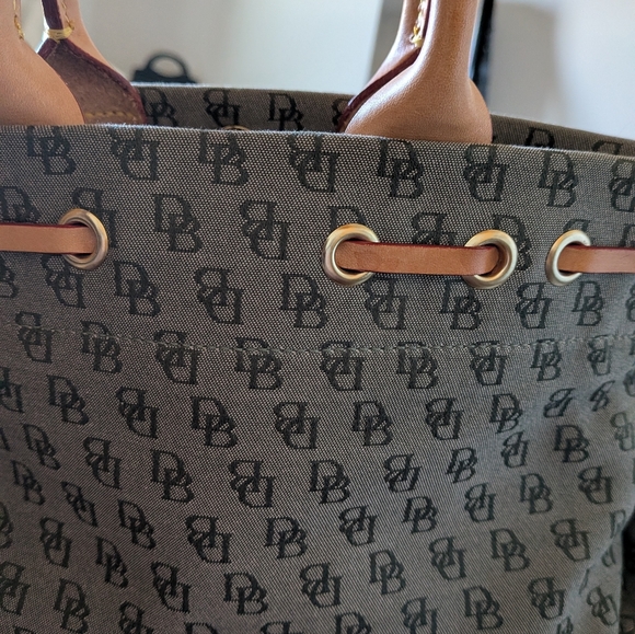 Dooney & Bourke Mini Signature Tassel Tote - Picture 7 of 15